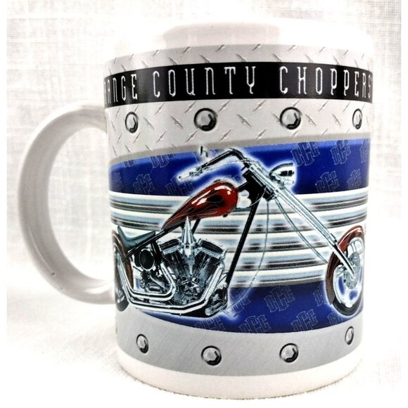 Orange County Choppers Mug Coffee Cup Red Chopper #31599 2005 8 Oz Vintage - Picture 3 of 10